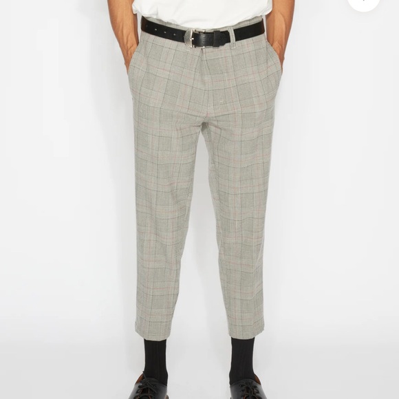 Banks Journal Mens DOWNTOWN CHECK PANT size 32 - Picture 2 of 5